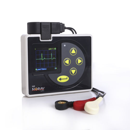 Holter 3 canales - NR-314 - NORAV Medical - Bluetooth / USB