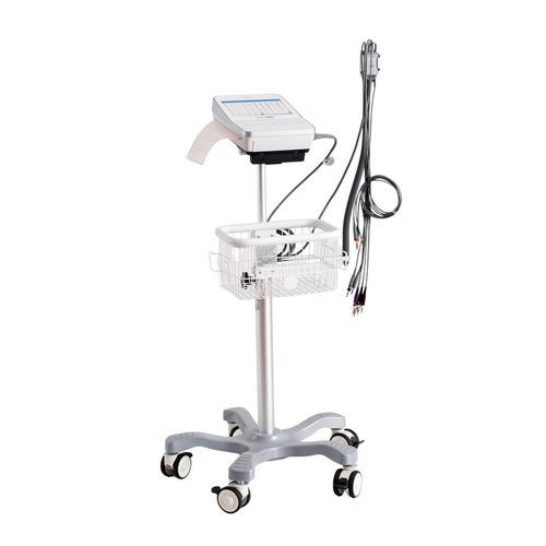 Carro para ECG - NECG-12-T - NORAV Medical - médico / de hospital / para transporte