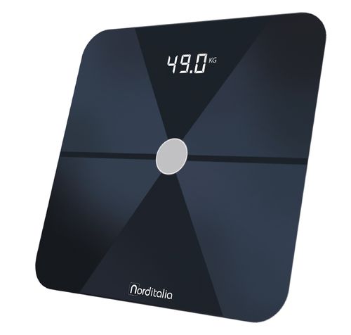 Balanza pesa-personas electrónica - BI 250 - Norditalia - con análisis de impedancia bioeléctrica / portátil / con indicador digital