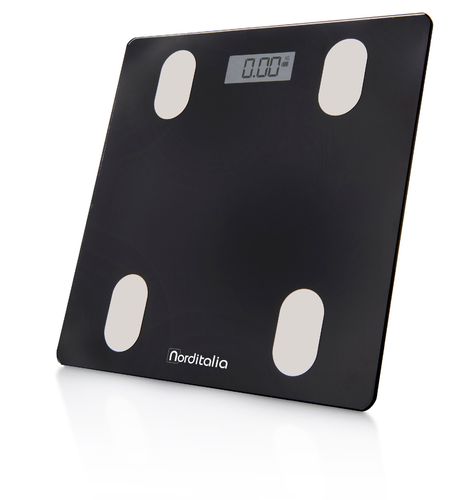 Balanza pesa-personas electrónica - BI 150 - Norditalia - con análisis de impedancia bioeléctrica / con indicador digital / portátil