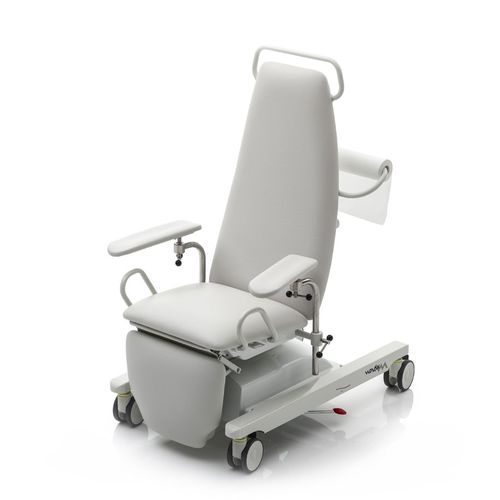 Sillón para extracción de sangre eléctrico - BON-R - Novak M - de 3 secciones / con ruedas / Trendelenburg