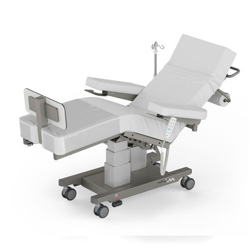 Sillón para tratamiento eléctrico - ZeroG – exclusive - Novak M - de 1 sección / con reposapiernas / con reposapiés