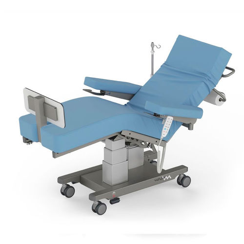 Sillón para tratamiento eléctrico - ZeroG – luxury - Novak M - de 1 sección / con reposapiernas / con reposapiés