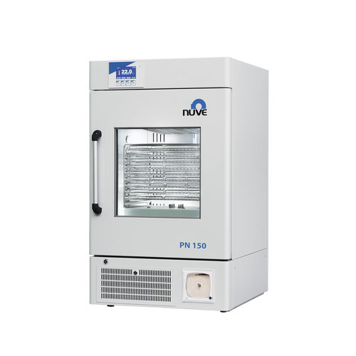 Incubadora de laboratorio para plaquetas - PN 150 - Nüve - móvil / de acero inoxidable / con 1 puerta