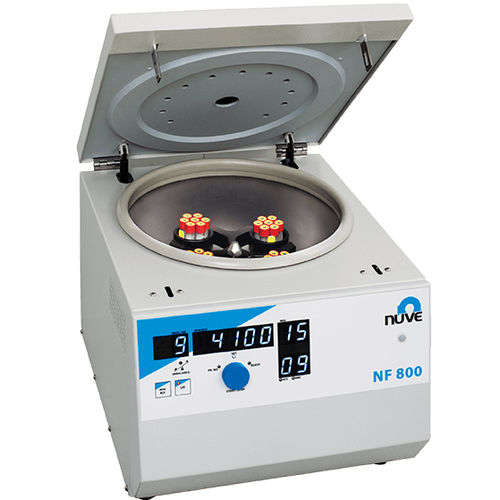 Centrífuga de laboratorio - NF 800  - Nüve - multifunción / de sangre / de mesa