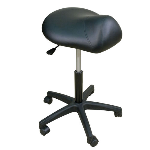 Taburete para consulta médica - 60370-T - Oakworks Med - de altura variable / giratorio / neumático