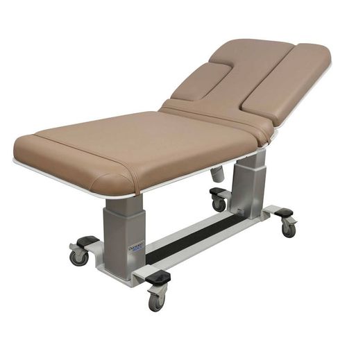 Camilla de exploración para ecocardiografía - 84773 - Oakworks Med - eléctrica / de altura variable / ergonómica
