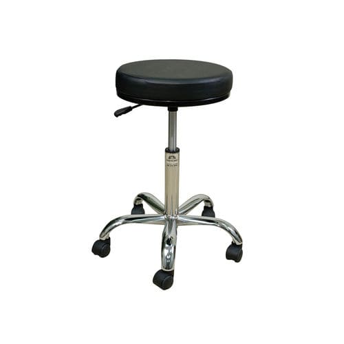 Taburete para consulta médica - 60342-T - Oakworks Med - de altura variable / giratorio / neumático