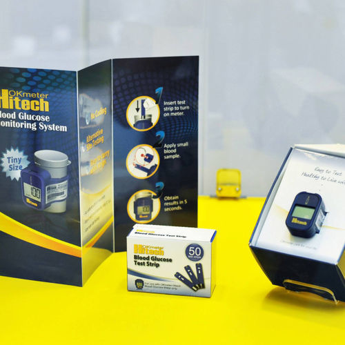Glucómetro automático - Hitech  - OK Biotech  - electroquímico / para hospitales / hematocrito
