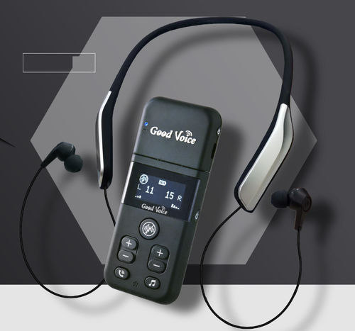 Amplificador de nivel sonoro para la audición - GV-SA03 - OK Biotech  - con reducción del ruido / recargable / con mando a distancia