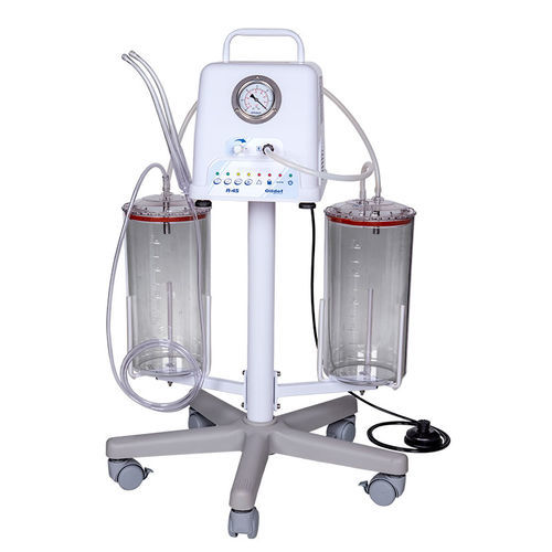 Aspirador quirúrgico neumático - A-45 - Olidef Medical - con ruedas