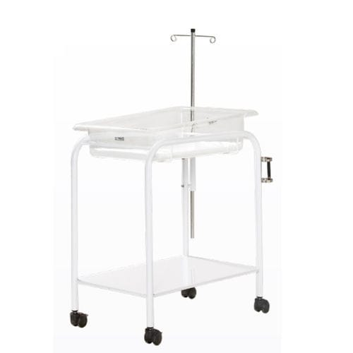Cuna hospitalaria con ruedas - Olidef Medical - Trendelenburg / con portasueros / transparente
