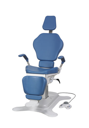Sillón de reconocimiento de ORL - OP-S7 - OPTOMIC - eléctrico / con pedal / de altura variable
