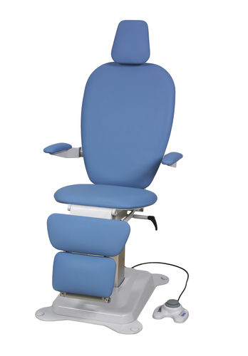 Sillón de reconocimiento de ORL - OP-S4 - OPTOMIC - eléctrico / de altura variable / con reposapiernas