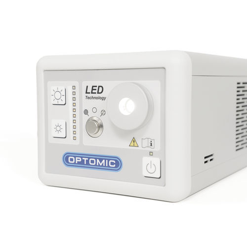 Fuente de luz LED - Fibrolux LED HP - OPTOMIC - para endoscopio