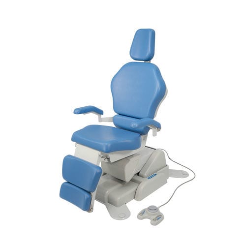 Sillón de reconocimiento de ORL - OP-S9 - OPTOMIC - eléctrico / con pedal / reclinable