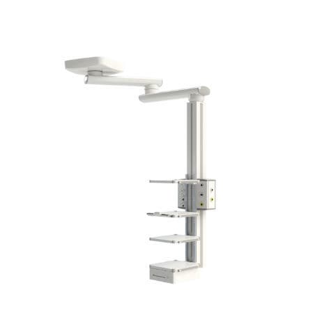 Brazo de distribución de techo - P1000  - Oricare - de anestesia / para endoscopia / para quirófano
