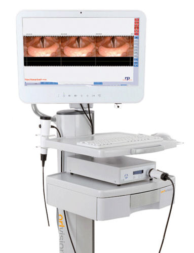 Columna de endoscopia para laringoscopia - FEES - orlvision