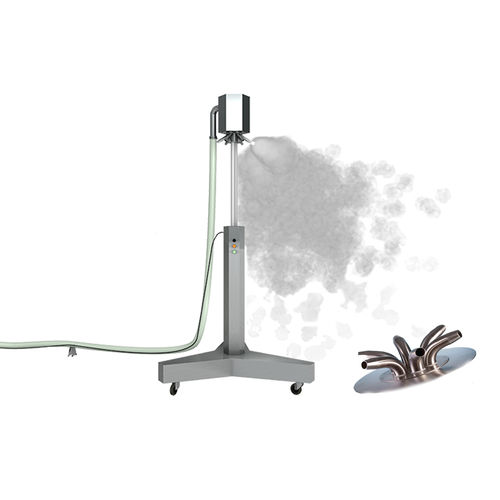 Sistema de desinfección por pulverización - Ortner Reinraumtechnik  - móvil