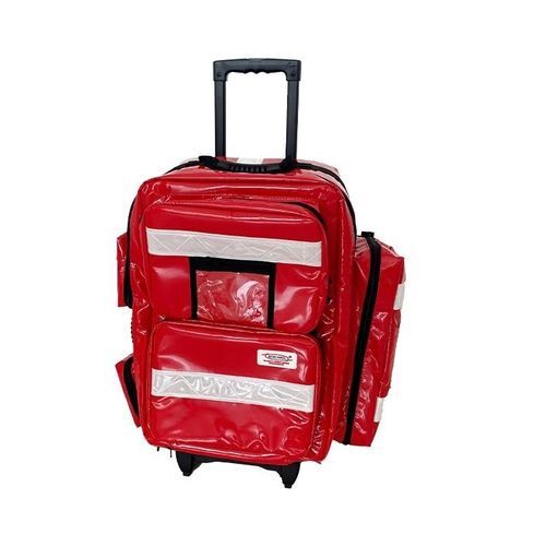Mochila con asa - BOR87230 - Oscar Boscarol  - con carrito / de PVC / de tejido