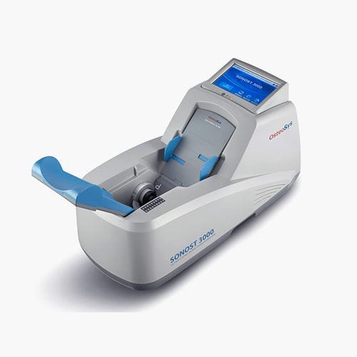 Osteodensitómetro por ultrasonidos - SONOST 3000 - OsteoSys - para examen del talón