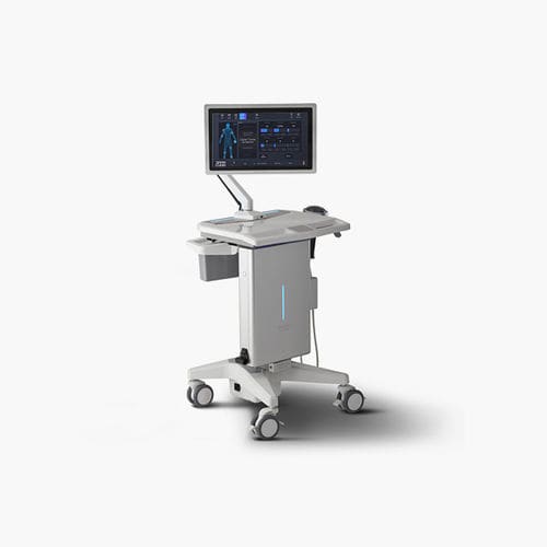 Generador de ondas de choque extracorpóreas para tratamientos ortopédicos - NPT-Sonicure - OsteoSys - en carro