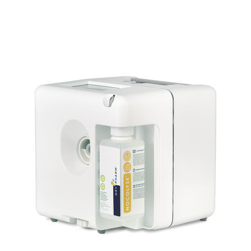 Sistema de desinfección por pulverización seca - Nocospray Kube - OXY'PHARM - compacto / portátil / eléctrico