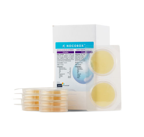Placa de Petri caja de 10 - Nocobox - OXY'PHARM