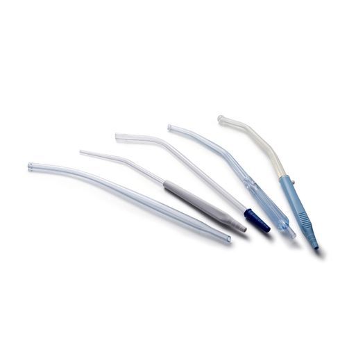 Cánula de aspiración dental - Pacific Hospital Supply  - de Yankauer / curvada