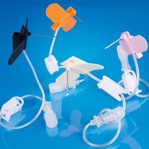 Aguja de inyección para cámara implantable - SFN&reg; series - PakuMed Medical Products - de Huber / de seguridad / embotada