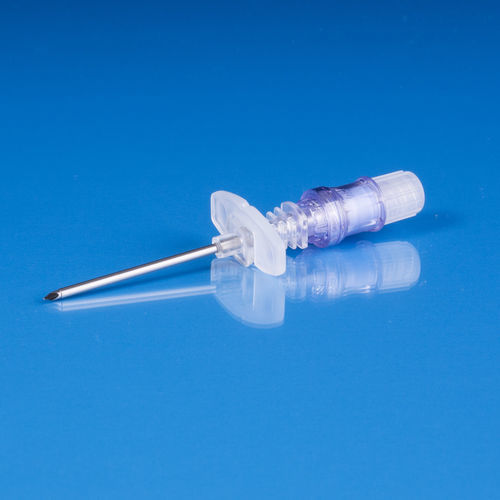 Aguja de inyección para cámara implantable - DPK 2035 - PakuMed Medical Products - hipodérmica / de seguridad / embotada