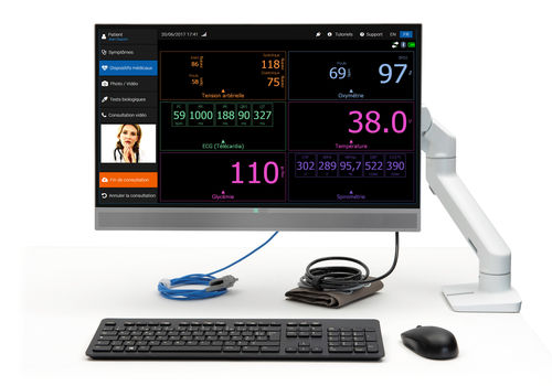 Software de registro de datos - MedCapture - PARSYS Télémédecine - de análisis / de gestión de telemonitorización cardíaca / de diagnóstico