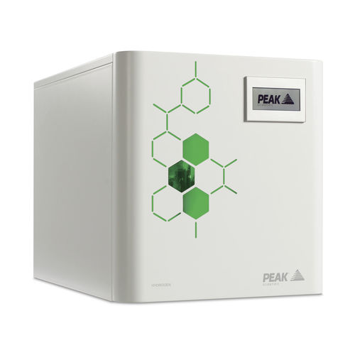 Generador de hidrógeno para cromatografía en fase gaseosa - Precision Trace 500 - Peak Scientific Instruments - médico / compacto / modular