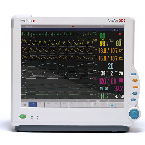 Monitor de paciente compacto - AnaVue 4000 - Penlon - modular / ECG / RESP