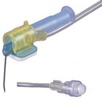 Aguja de inyección de producto de contraste - PPS® Quick - Perouse Medical - de Huber / de seguridad