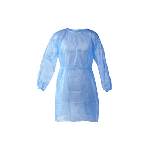 Bata desechable para paciente unisex - GOWN01 - Pharmaplast - de polipropileno / desechable / azul