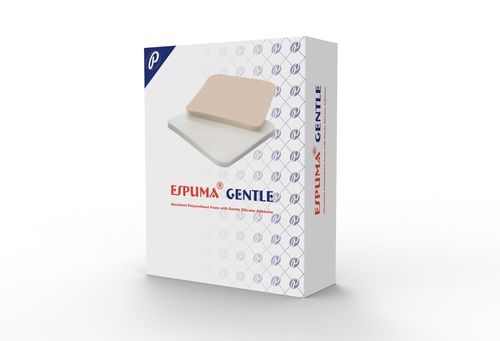 Apósito cutáneo de silicona - ESPUMA&reg; Gentle - Pharmaplast - de poliuretano / no adherente / estéril