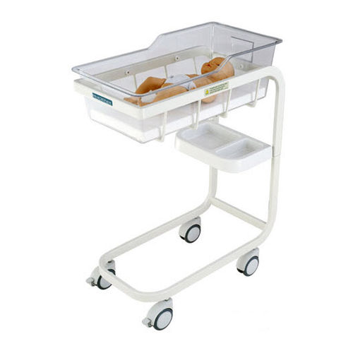 Cuna hospitalaria con ruedas - BAS 101 - Phoenix Medical Systems  - transparente