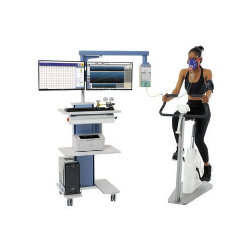 Equipo para pruebas de esfuerzo cardiorespiratorio - PRE-201 series - Piston - con bicicleta de ejercicios