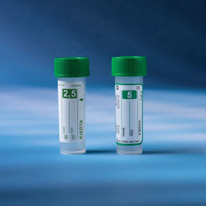 Tubo de extracción de laboratorio - BCS series - PLASTI LAB - de fondo plano / de sangre / de polipropileno