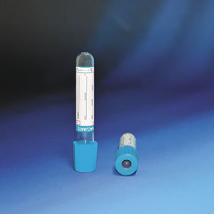 Tubo de extracción de laboratorio - VBC-501110 - PLASTI LAB - cilíndrico / de sangre / de plástico