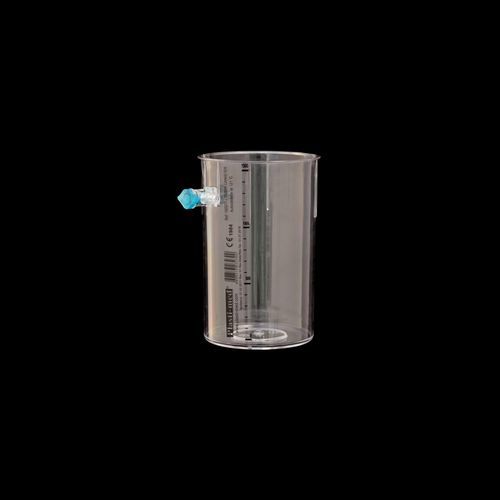 Recipiente de aspiración para fluidos corporales - 160 211 - Plasti-med - de policarbonato / apto para autoclave