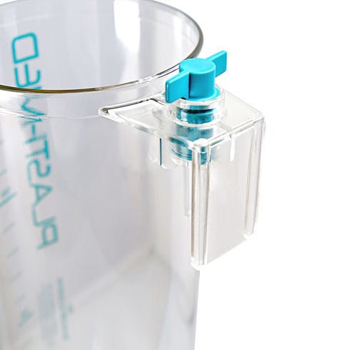 Recipiente de aspiración para fluidos corporales - 160 201 series - Plasti-med - de plástico / apto para autoclave