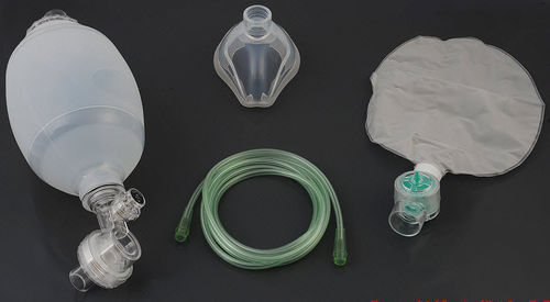 Insuflador manual de silicona - 130 250 - Plasti-med - de PVC / reutilizable / con válvulas de sobrepresión