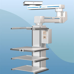 Brazo de distribución de techo - 463 series - Pneumatik Berlin - para quirófano / articulado / de altura regulable