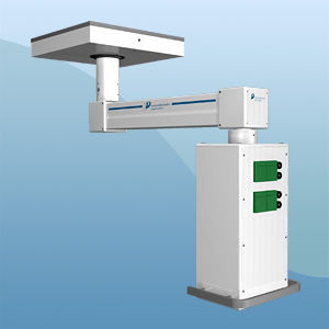 Brazo de distribución de techo - 225 series - Pneumatik Berlin - para endoscopia / para quirófano / articulado
