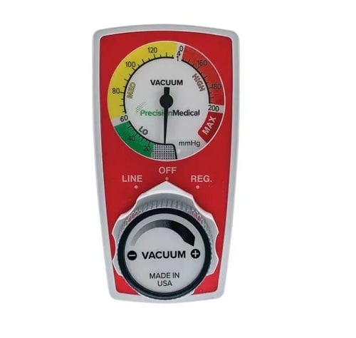 Regulador de vacío conectable - 3100 series - Precision Medical - continuo / pediátrico