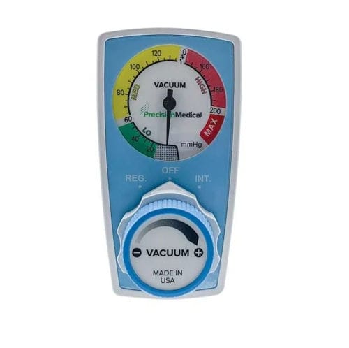 Regulador de vacío conectable - 3300 series - Precision Medical - continuo / intermitente / pediátrico