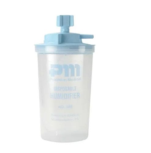 Humidificador de burbujas - PM500 - Precision Medical - de un solo uso