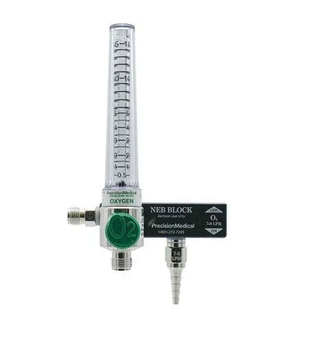 Flujómetro de área variable - 1MFA6 series - Precision Medical - de oxígeno / para hospitales